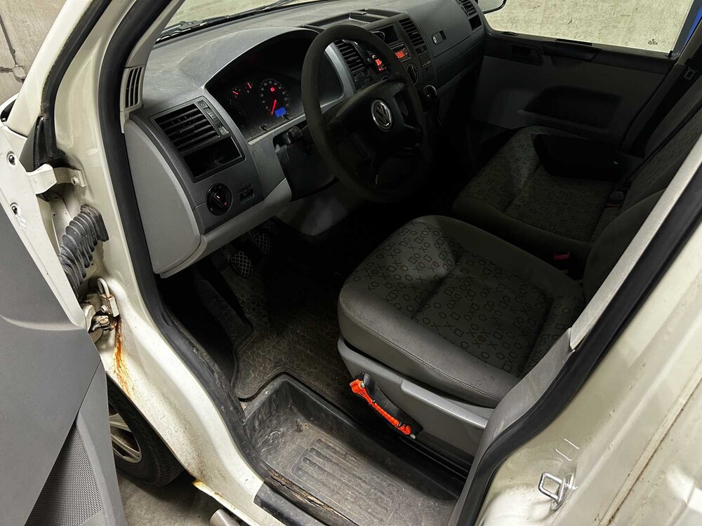 Volkswagen Transporter 2.5 TDI 340 DC 131pk 2006 (Origineel-NL) Dubbele Cabine, 23-BZ-JN