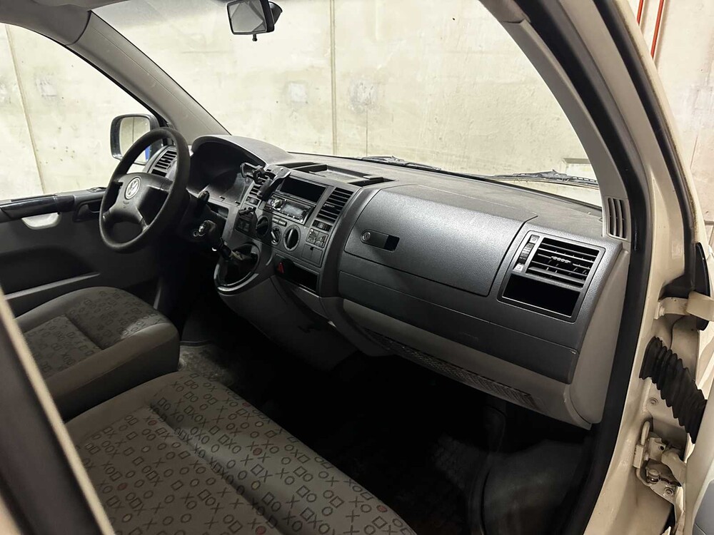 Volkswagen Transporter 2.5 TDI 340 DC 131pk 2006 (Origineel-NL) Dubbele Cabine, 23-BZ-JN