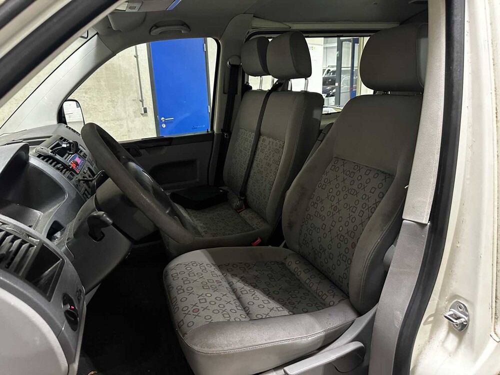 Volkswagen Transporter 2.5 TDI 340 DC 131pk 2006 (Origineel-NL) Dubbele Cabine, 23-BZ-JN