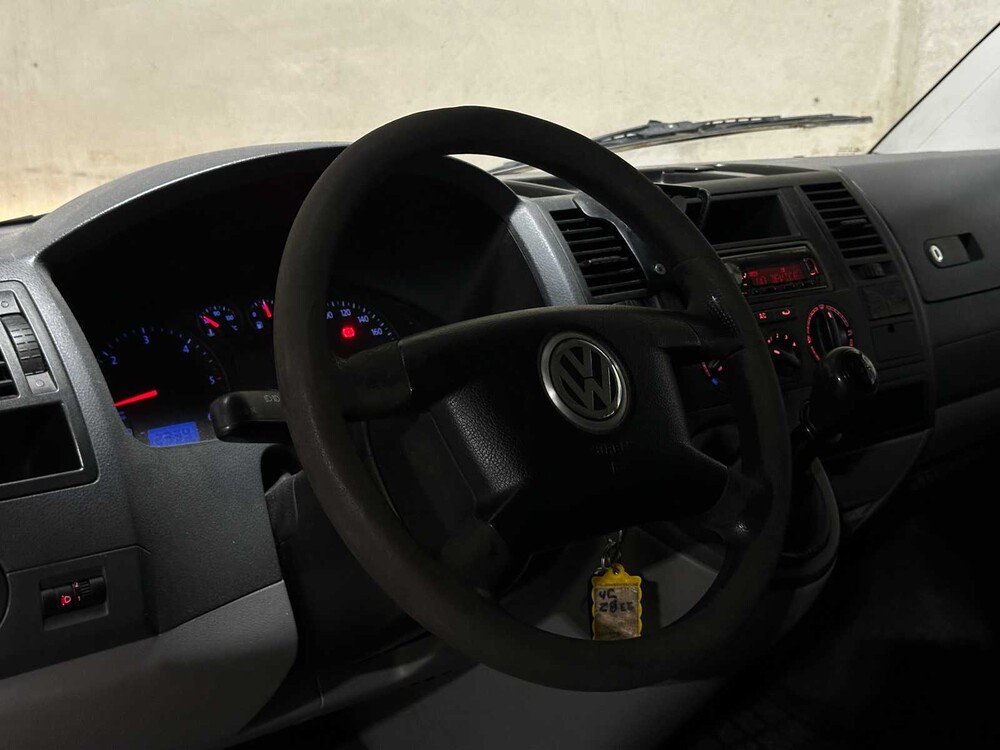 Volkswagen Transporter 2.5 TDI 340 DC 131pk 2006 (Origineel-NL) Dubbele Cabine, 23-BZ-JN