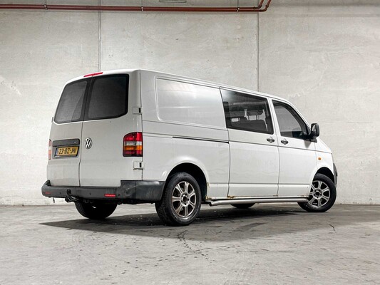 Volkswagen Transporter 2.5 TDI 340 DC 131pk 2006 (Origineel-NL) Dubbele Cabine, 23-BZ-JN