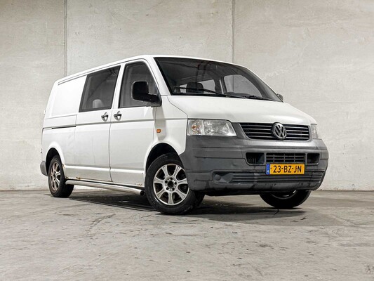 Volkswagen Transporter 2.5 TDI 340 DC 131pk 2006 (Origineel-NL) Dubbele Cabine, 23-BZ-JN