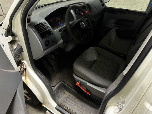 Volkswagen Transporter 2.5 TDI 340 DC 131pk 2006 (Origineel-NL) Dubbele Cabine, 23-BZ-JN