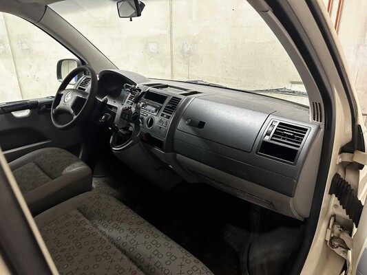 Volkswagen Transporter 2.5 TDI 340 DC 131pk 2006 (Origineel-NL) Dubbele Cabine, 23-BZ-JN