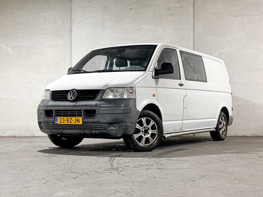 Volkswagen Transporter 2.5 TDI 340 DC 131pk 2006 (Origineel-NL) Dubbele Cabine, 23-BZ-JN