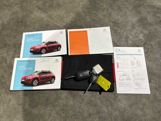 Citroen C4 Cactus 1.2 PureTech Shine 82pk 2017 (Origineel-NL), NR-746-F