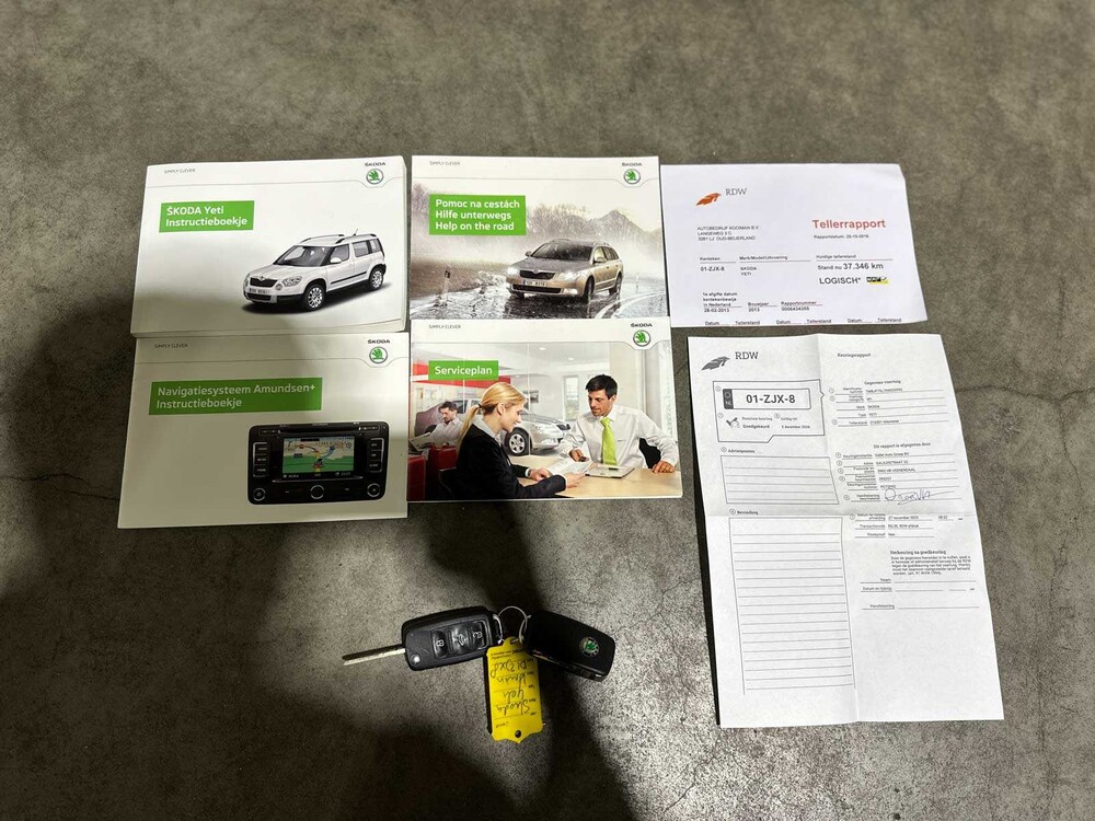 Skoda Yeti 1.2 TSI Tour 105pk 2013 (Origineel-NL), 01-ZJX-8