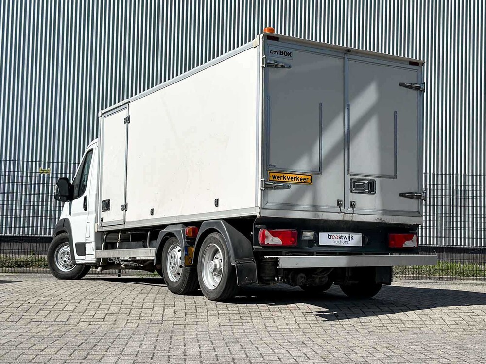 Peugeot Boxer 435 3.0 HDI L3 XR 177pk 2015 (Origineel-NL + 1e Eigenaar), VP-041-X Bedrijfswagen + Aanhanger
