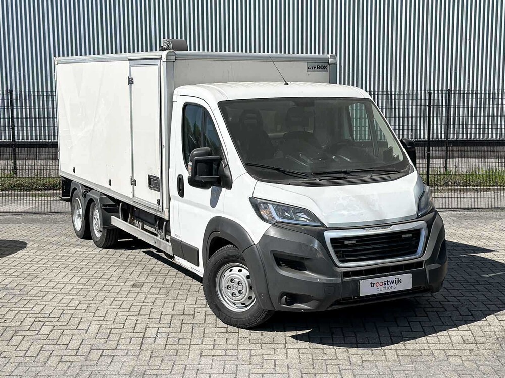 Peugeot Boxer 435 3.0 HDI L3 XR 177pk 2015 (Origineel-NL + 1e Eigenaar), VP-041-X Bedrijfswagen + Aanhanger