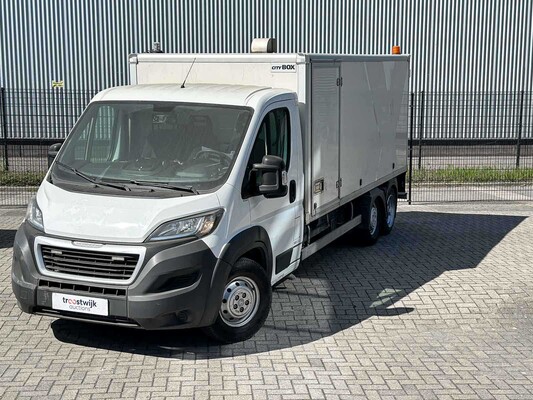 Peugeot Boxer 435 3.0 HDI L3 XR 177pk 2015 (Origineel-NL + 1e Eigenaar), VP-041-X Bedrijfswagen + Aanhanger