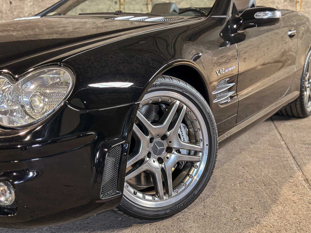 Mercedes-Benz SL65 AMG 6.0 V12 612pk 2005 SL-klasse, HST-47-F Youngtimer