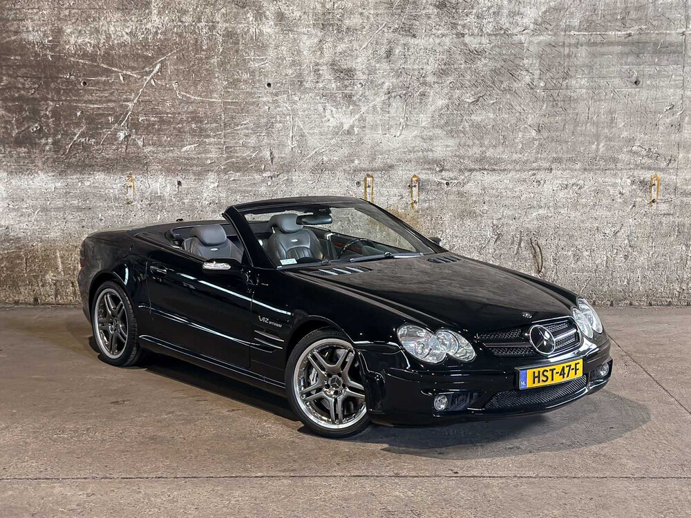 Mercedes-Benz SL65 AMG 6.0 V12 612pk 2005 SL-klasse, HST-47-F Youngtimer