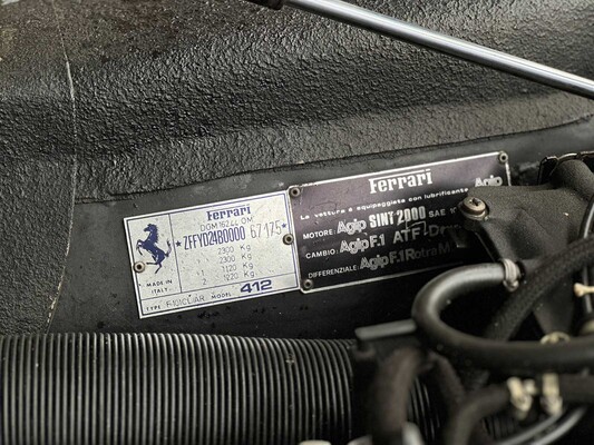 Ferrari 412 GT 5.0 V12 340pk 1990, K-788-PV