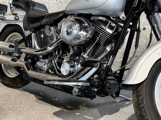 Harley Davidson - Chopper - 88 FLSTFI Fat Boy - Motorfiets