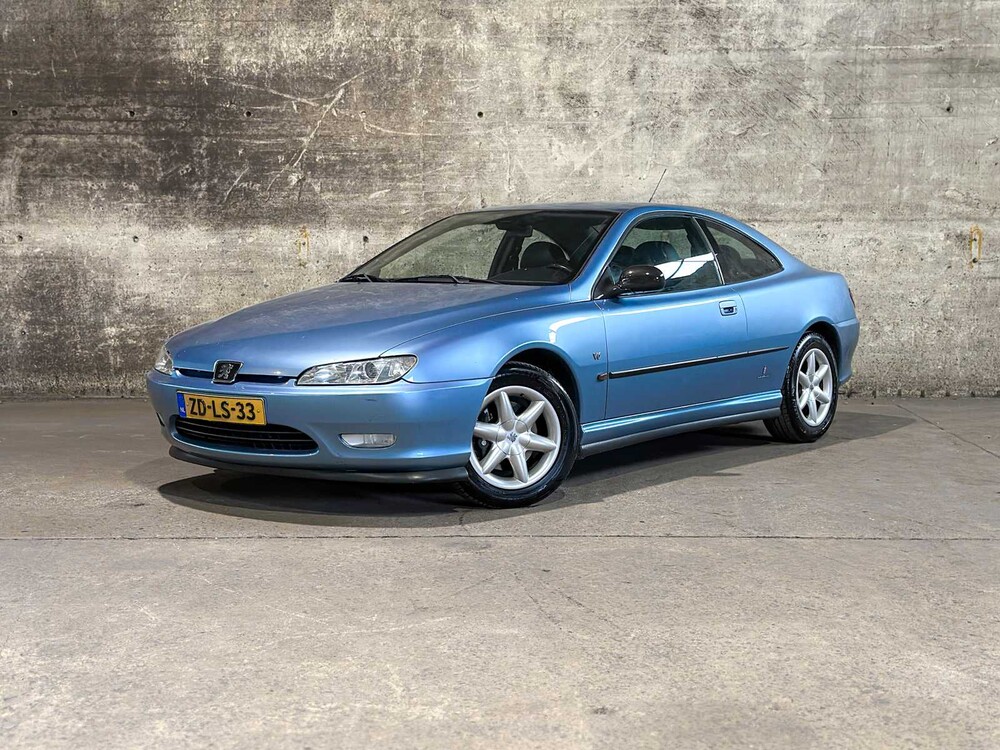 Peugeot 406 Coupé 3.0-24V V6 190pk 1999 (Origineel-NL) Automaat, ZD-LS-33