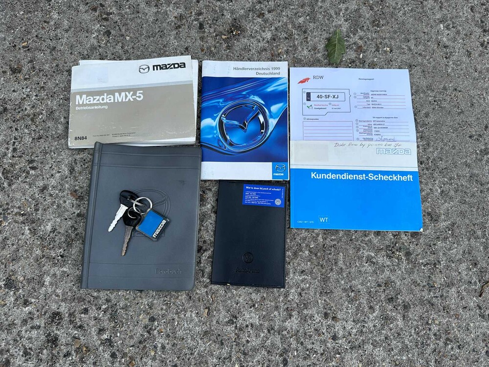 Mazda MX-5 1.6i 110pk 1999, 40-SF-XJ Youngtimer