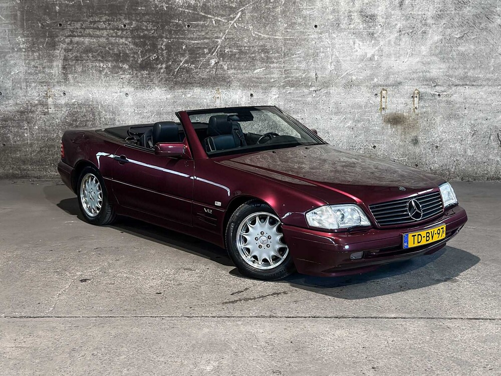 Mercedes-Benz SL600 Cabrio 6.0 V12 394pk 1998 SL-klasse (Origineel-NL), TD-BV-97
