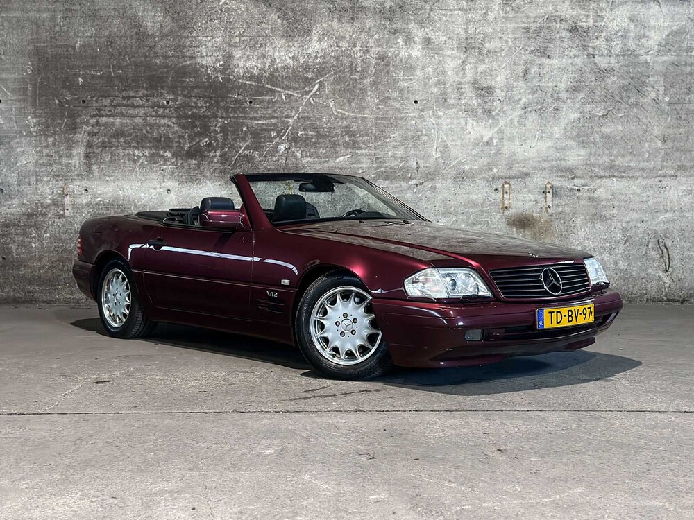 Mercedes-Benz SL600 Cabrio 6.0 V12 394pk 1998 SL-klasse (Origineel-NL), TD-BV-97