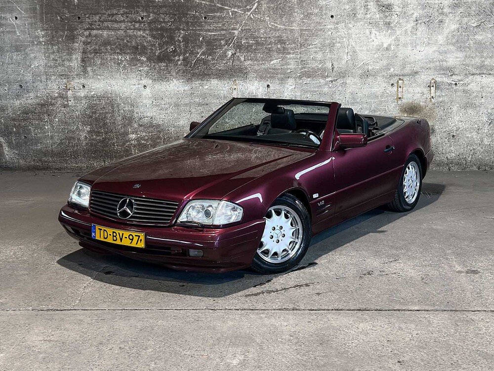 Mercedes-Benz SL600 Cabrio 6.0 V12 394pk 1998 SL-klasse (Origineel-NL), TD-BV-97