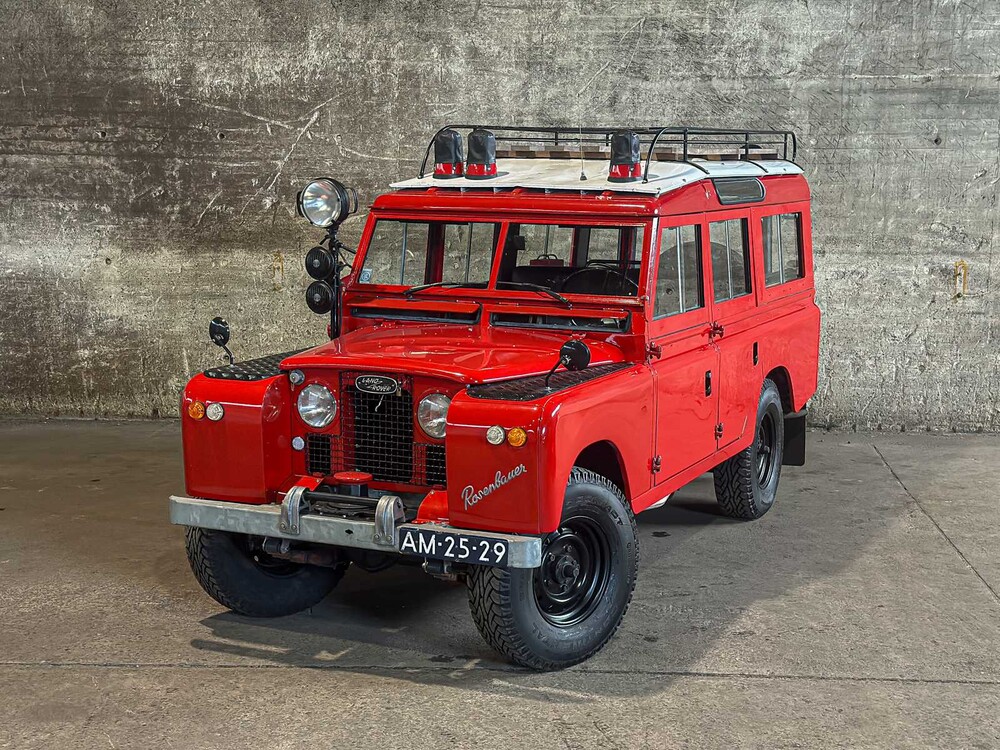 Land Rover 109 Series II BRANDWEER 78pk 1969, AM-25-29