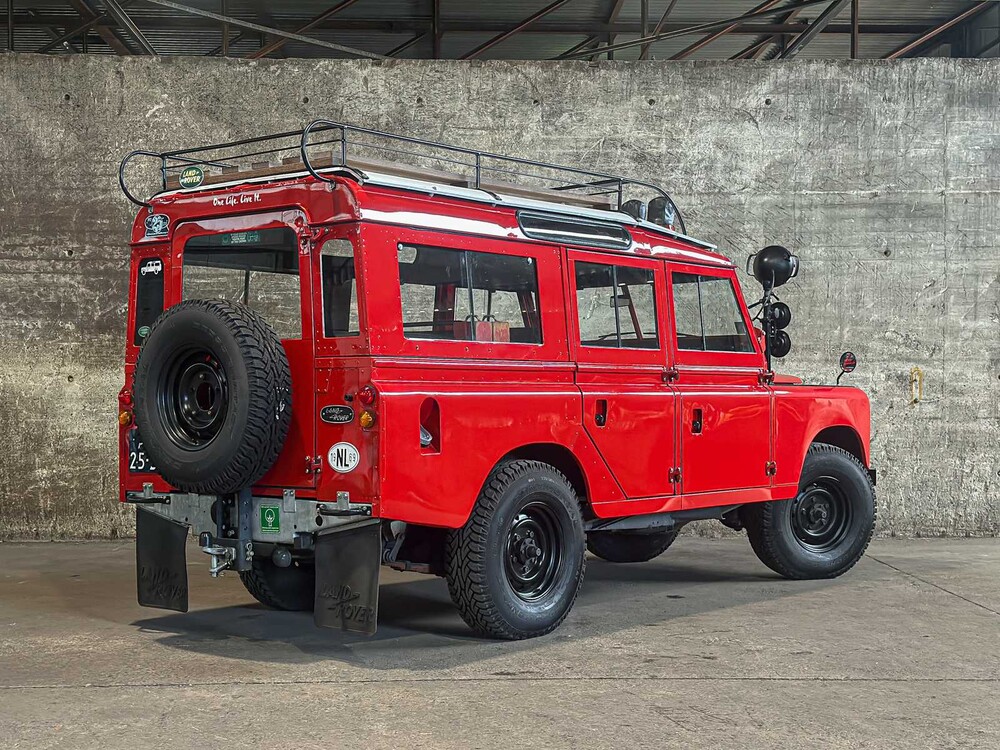 Land Rover 109 Series II BRANDWEER 78pk 1969, AM-25-29