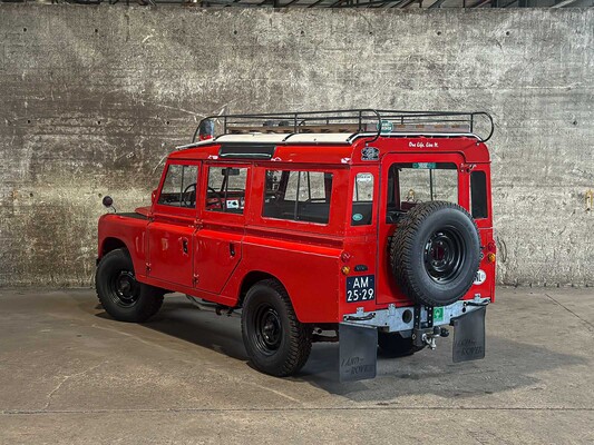 Land Rover 109 Serie II Feuerwehr 78 PS 1969, AM-25-29