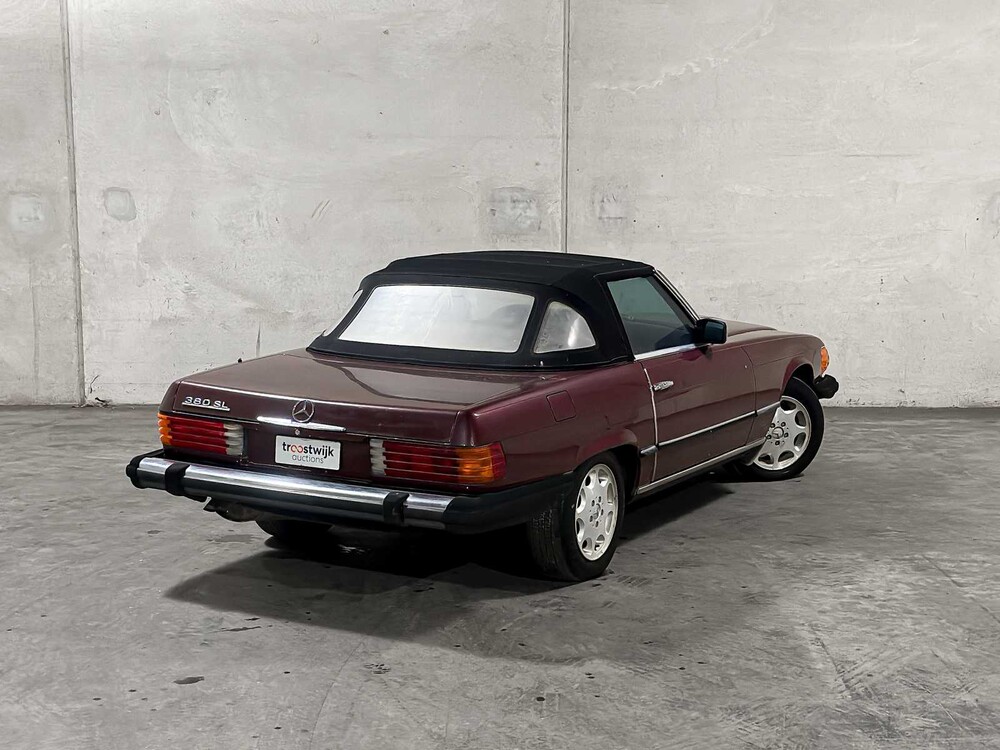 Mercedes-Benz 380 SL 3.8 V8 (Softtop) 155pk 1985 SL-Klasse Oldtimer