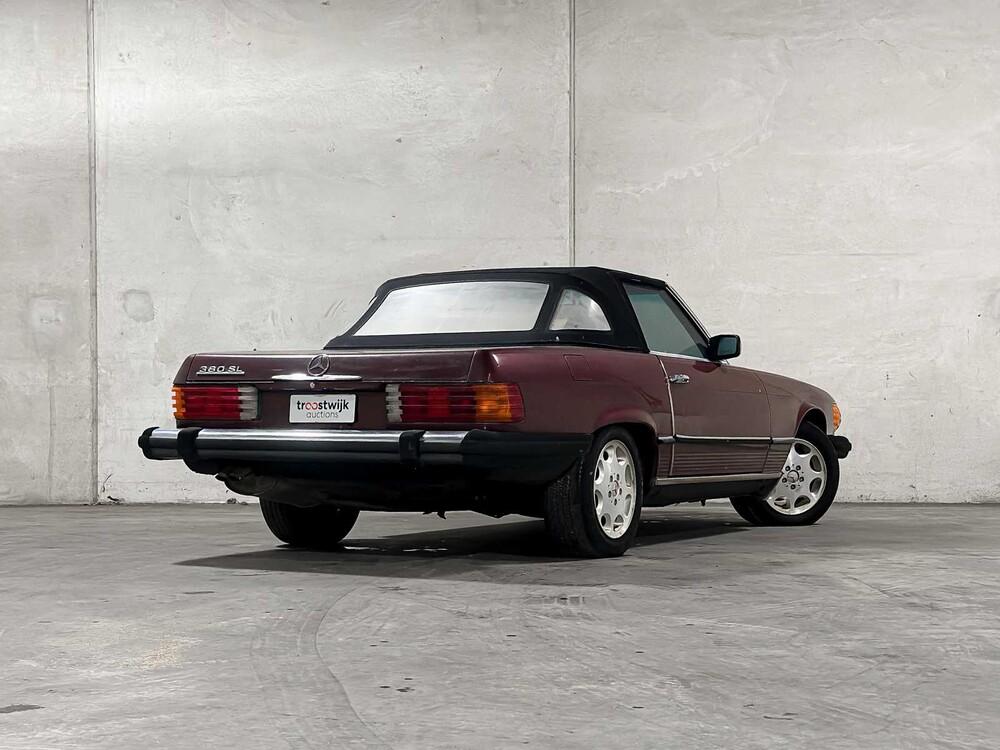 Mercedes-Benz 380 SL 3.8 V8 (Softtop) 155pk 1985 SL-Klasse Oldtimer