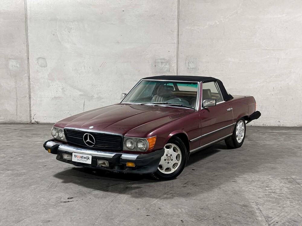 Mercedes-Benz 380 SL 3.8 V8 (Softtop) 155pk 1985 SL-Klasse Oldtimer