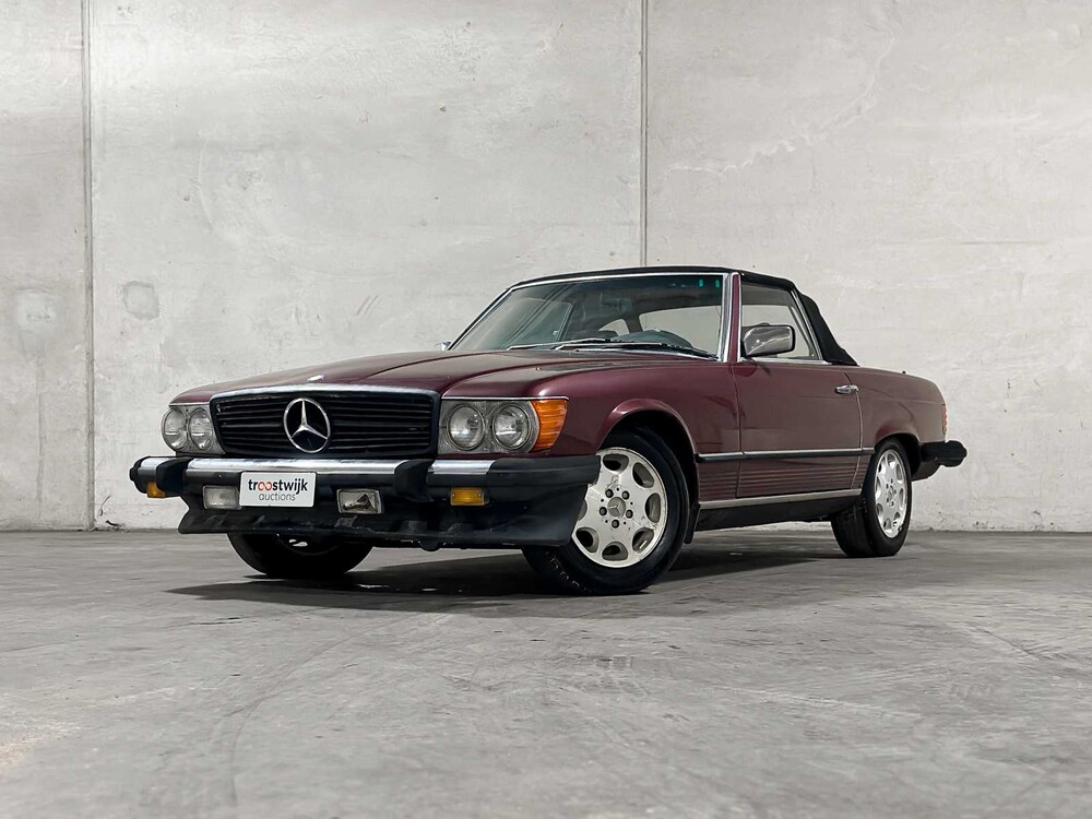 Mercedes-Benz 380 SL 3.8 V8 (Softtop) 155pk 1985 SL-Klasse Oldtimer
