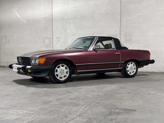 Mercedes-Benz 380 SL 3.8 V8 (Softtop) 155pk 1985 SL-Klasse Oldtimer