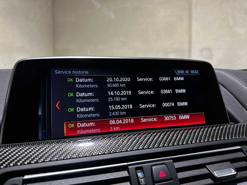 BMW M6 Gran Coupé 4.4 V8 bi-turbo 6-serie 560pk 2018, G-024-KR