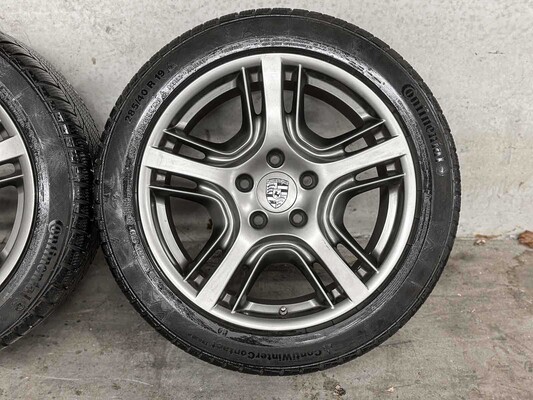 Porsche wielen set (Winterbanden) R19 Continental