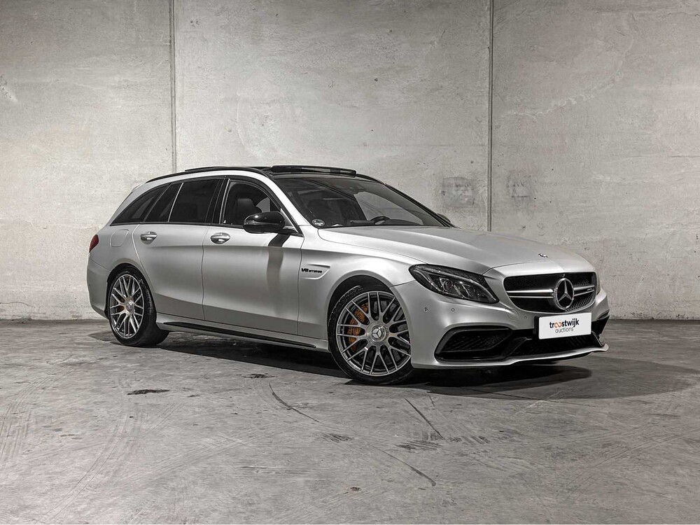 Mercedes-Benz C63s AMG 4.0 V8 510pk 2015 C-Klasse Estate, ZH-705-L