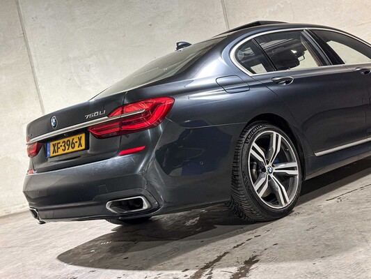 BMW 750Li xDrive High Executive 4.4 V8 7-serie G12 449pk 2017, XF-396-X