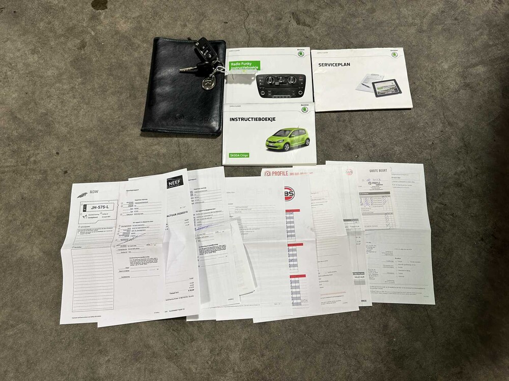 Skoda Citigo 1.0 Greentech Fresh 60pk 2016 (Origineel-NL), JH-575-L