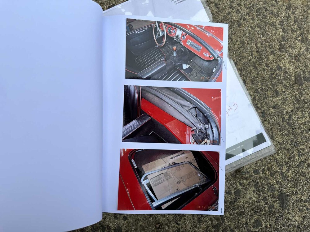 MG MGA Cabriolet 1957, BX-81-86