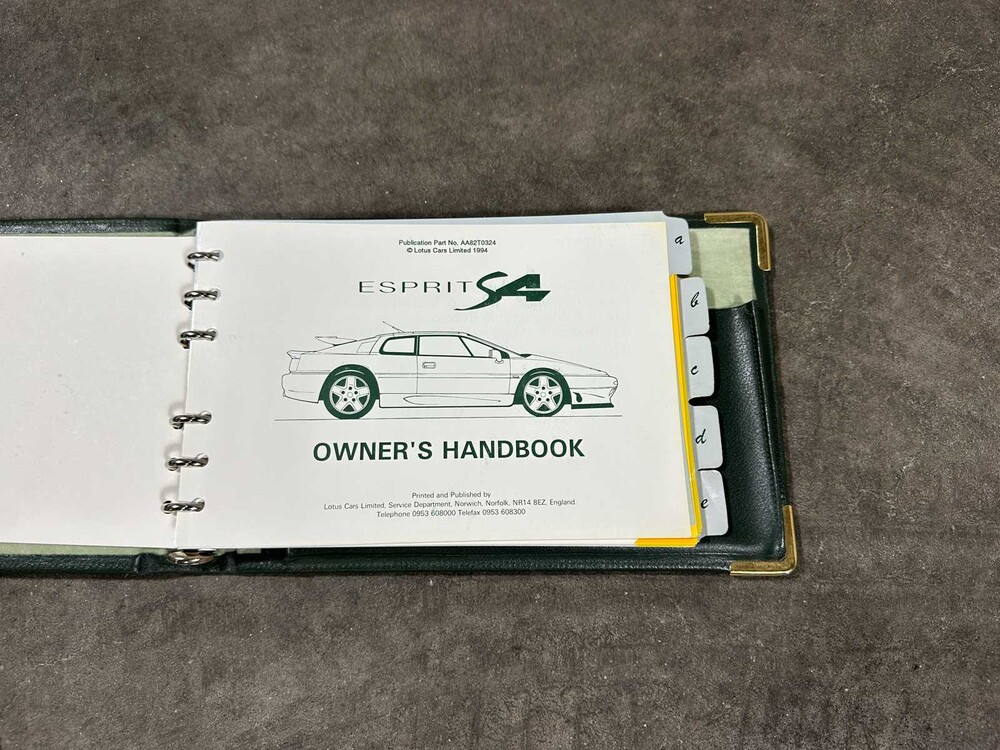 Lotus Esprit S4 GT3 Limited 2.0 Turbo 240pk 1994 (1 of 64) 