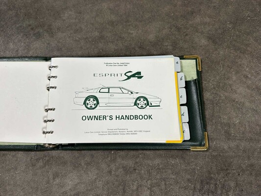 Lotus Esprit S4 GT3 Limited 2.0 Turbo 240pk 1994 (1 of 64)