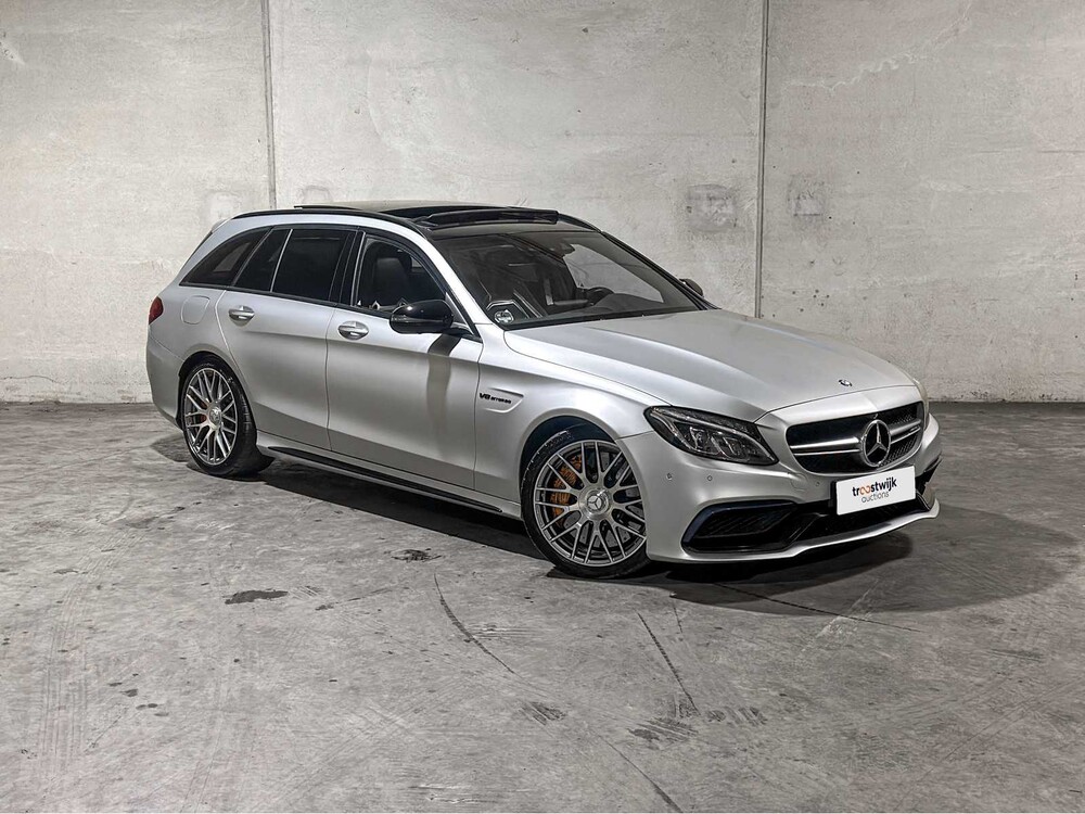 Mercedes-Benz C63s AMG 4.0 V8 510pk 2015 C-Klasse Estate, ZH-705-L