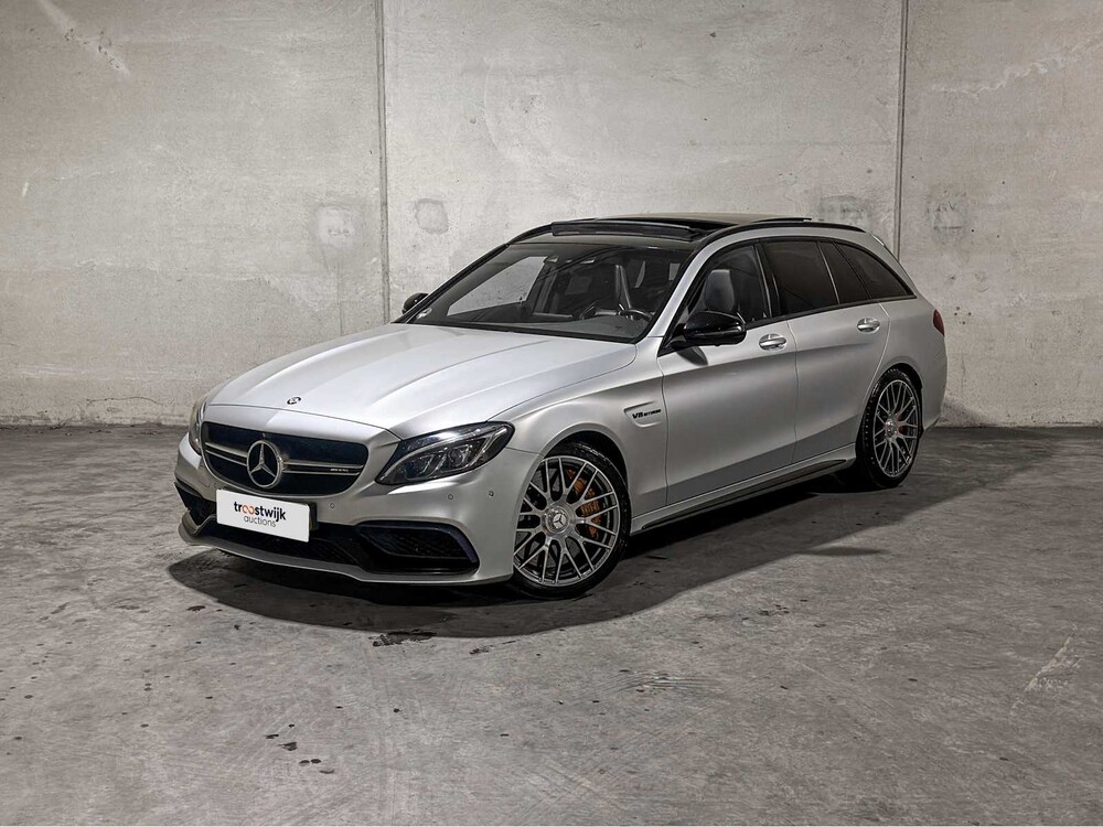 Mercedes-Benz C63s AMG 4.0 V8 510pk 2015 C-Klasse Estate, ZH-705-L