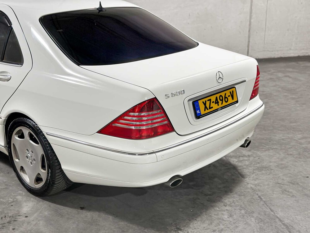 Mercedes-Benz S600 Lang 5.5 V12 500pk 2006, XZ-496-V Youngtimer