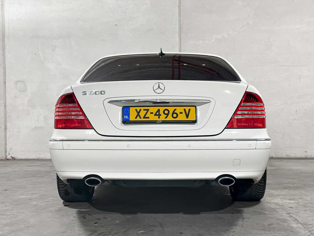 Mercedes-Benz S600 Lang 5.5 V12 500pk 2006, XZ-496-V Youngtimer