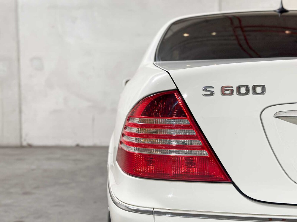 Mercedes-Benz S600 Lang 5.5 V12 500pk 2006, XZ-496-V Youngtimer