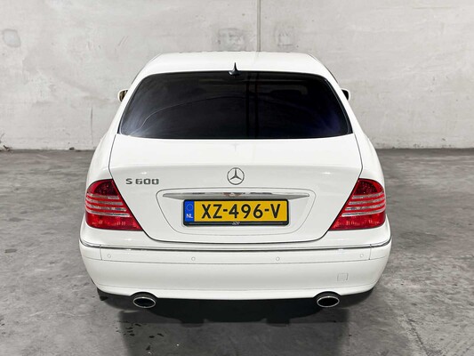 Mercedes-Benz S600 Lang 5.5 V12 500pk 2006, XZ-496-V Youngtimer
