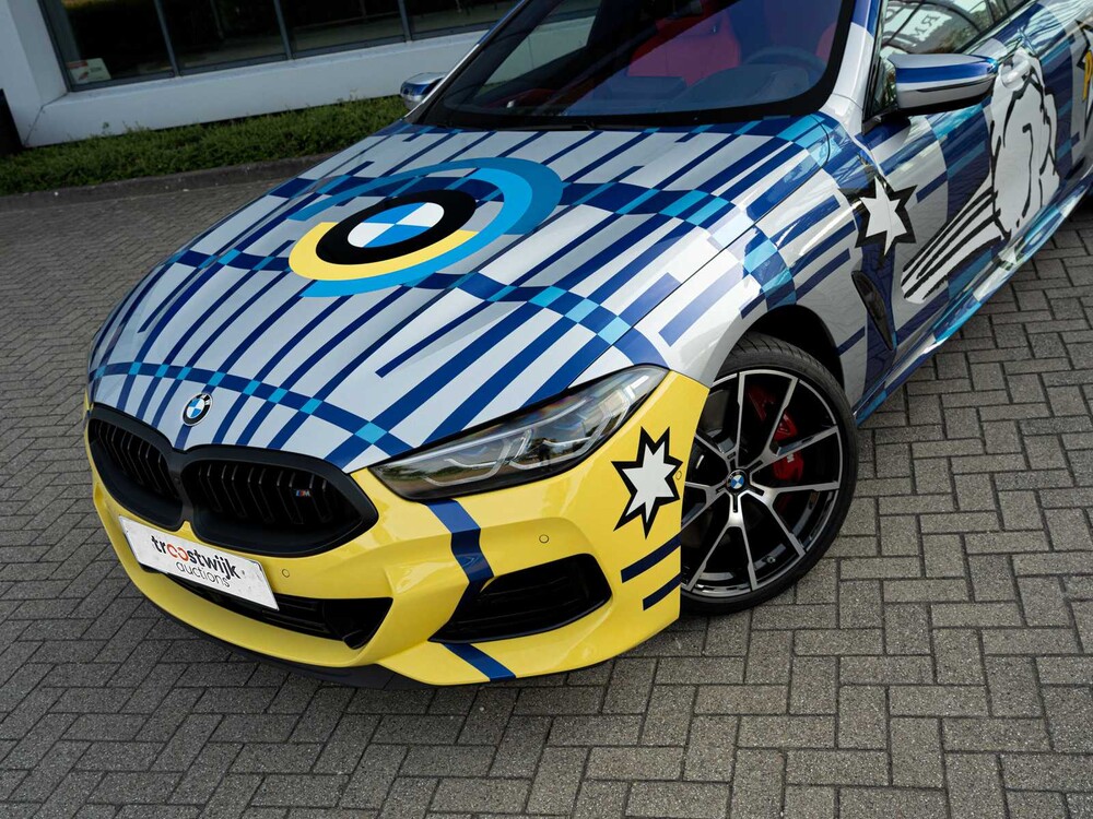 BMW M850i Gran Coupé 4.4 V8 xDrive -The 8 X Jeff Koons- M-Performance 530pk 2023 (1 van 99) (NEW) 8-Serie (Origineel-NL + 1e Eigenaar)