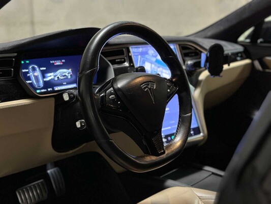 Tesla Model S 85D Performance 700pk 2016 (Origineel-NL) Free Supercharge, HS-650-S