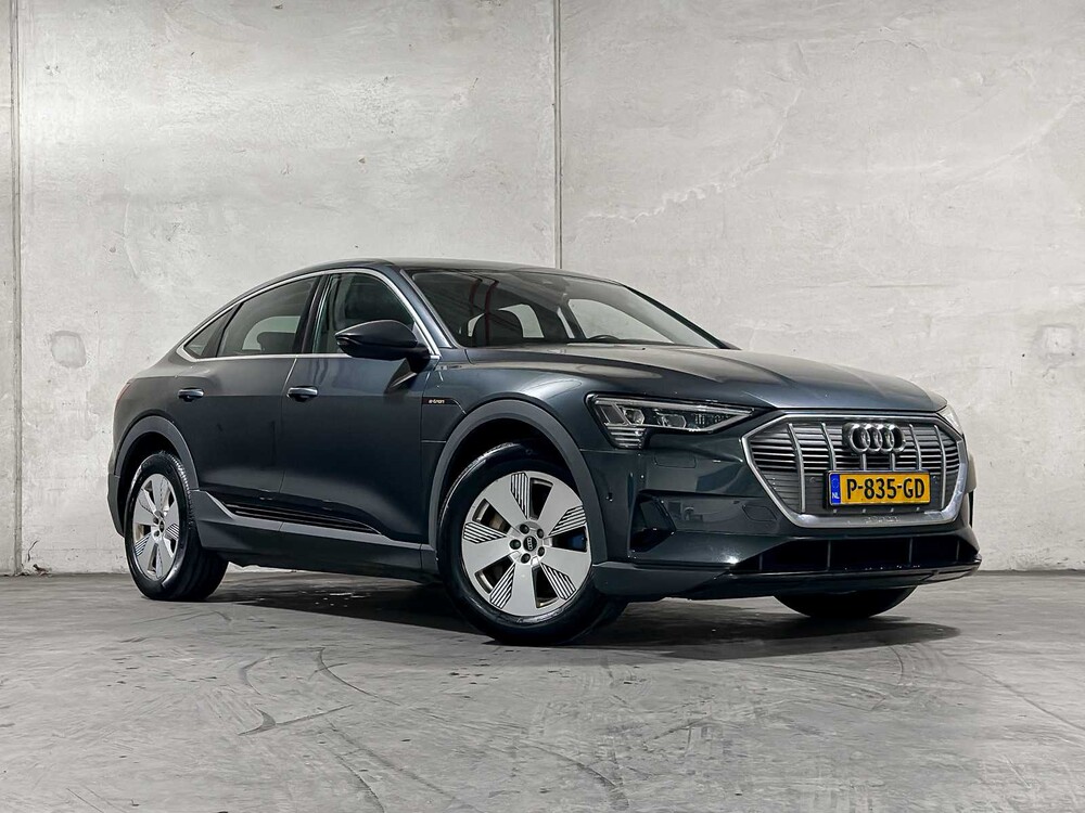 Audi e-tron Sportback 55 quattro edition 95 kWh 408pk 2022 (Origineel-NL + 1e eigenaar), P-835-GD