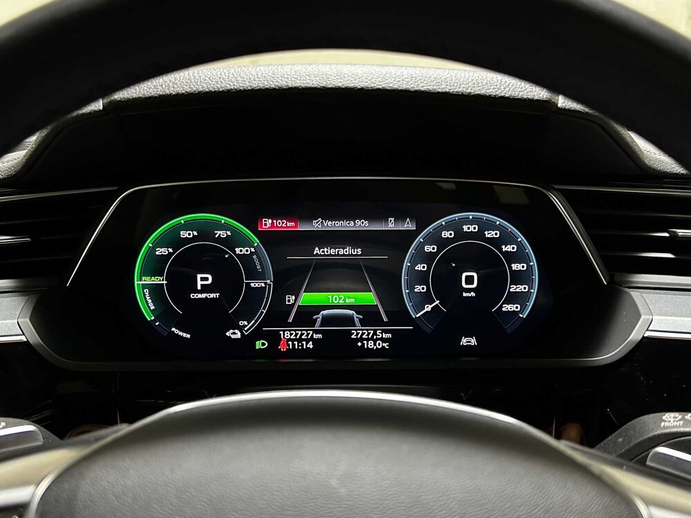 Audi e-tron Sportback 55 quattro edition 95 kWh 408pk 2022 (Origineel-NL + 1e eigenaar), P-835-GD