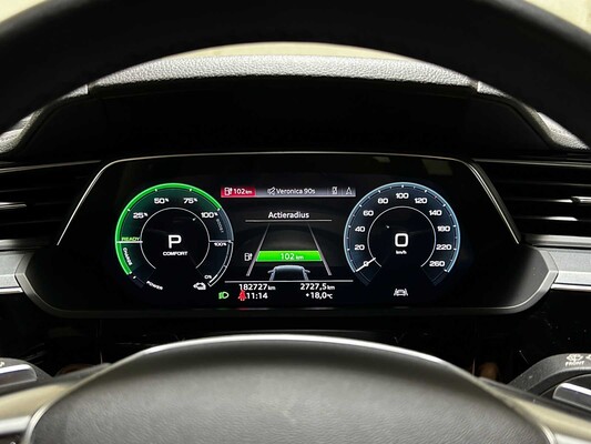 Audi e-tron Sportback 55 quattro edition 95 kWh 408pk 2022 (Origineel-NL + 1e eigenaar), P-835-GD